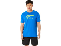ASICS STRIPE SHORT SLEEVE TEE