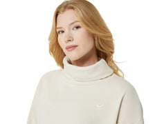 FRENCH TERRY HIGH NECK TOP