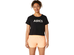 WOMEN'S ASICS DAISY CROP SHORT SLEEVE TOP