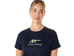 WOMEN'S COURT TENNIS GRAPHIC TEE