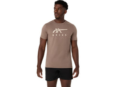ASICS STRIPE SHORT SLEEVE TEE