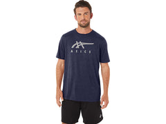 ASICS STRIPE SHORT SLEEVE TEE