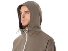 DOUBLE WEAVE RELAXED PULL OVER JACKET