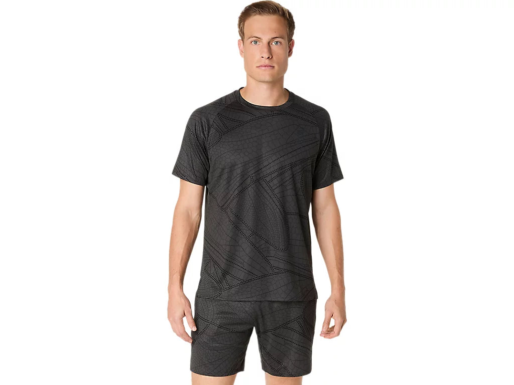 ALL OVER PRINT SHORT SLEEVE TOP