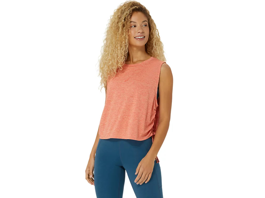 NAGINO FLEX HEATHER SLEEVELESS TOP