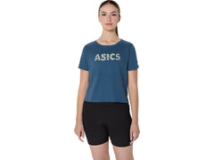 WOMEN'S ASICS DAISY CROP SHORT SLEEVE TOP