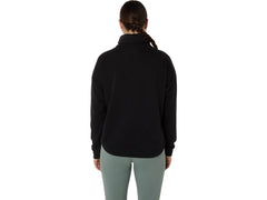 NAGINO FRENCH TERRY HIGH NECK TOP