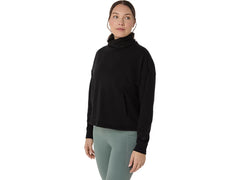 NAGINO FRENCH TERRY HIGH NECK TOP