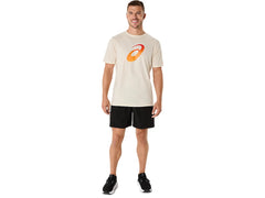 UNISEX SHORT SLEEVE GRADIENT SPIRAL LOGO TEE