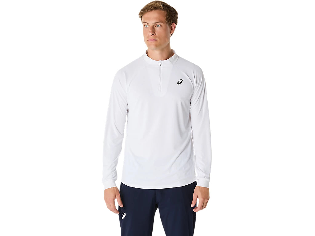 MATCH LONG SLEEVE 1/2 ZIP TOP