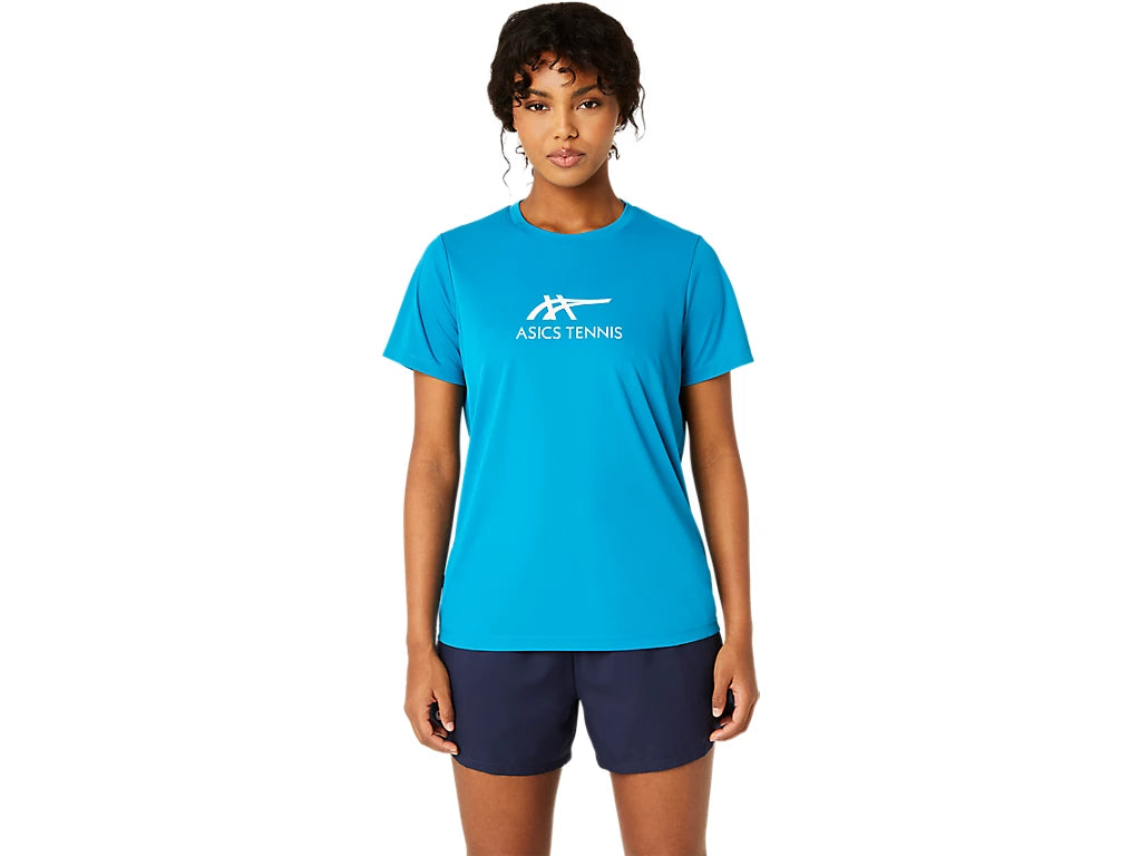 WOMEN'S COURT TENNIS GRAPHIC TEE