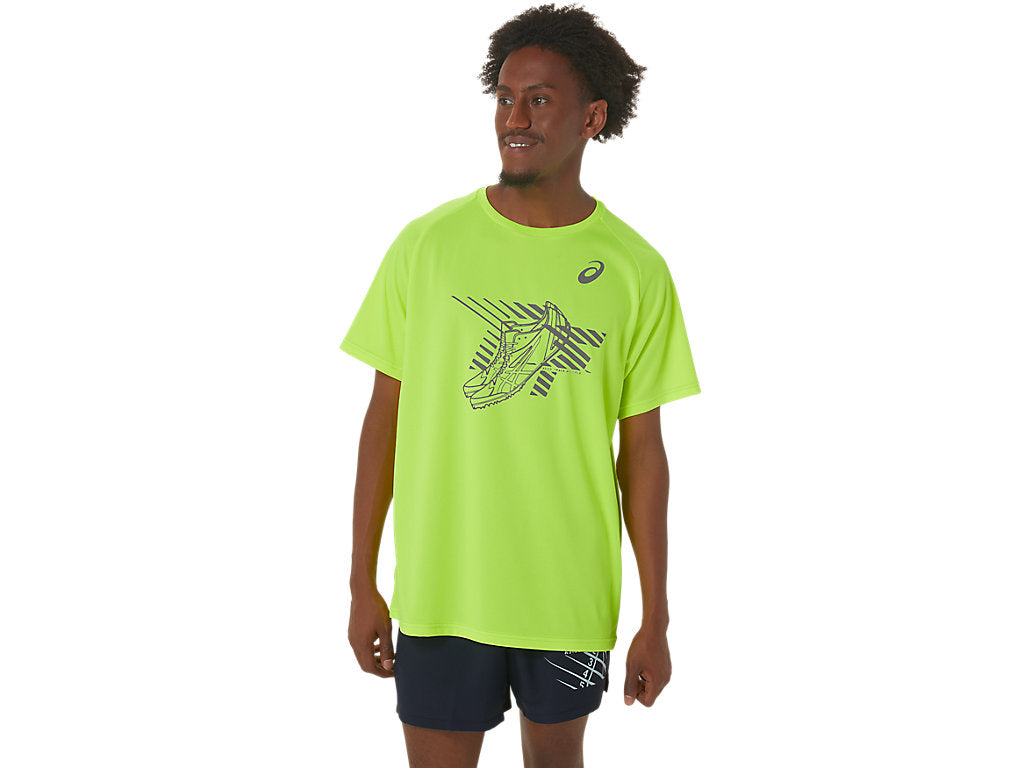MEN'S SHOES GRAPHIC SHORT SLEEVE TOP